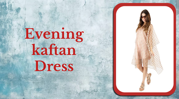 Evening kaftan Dress