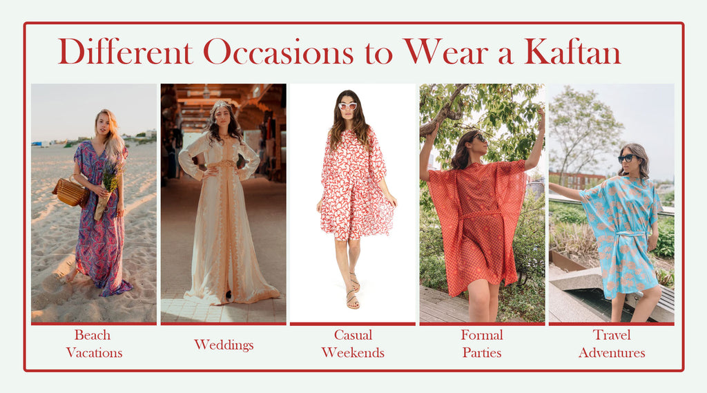 Different Occasions to Wear a Kaftan