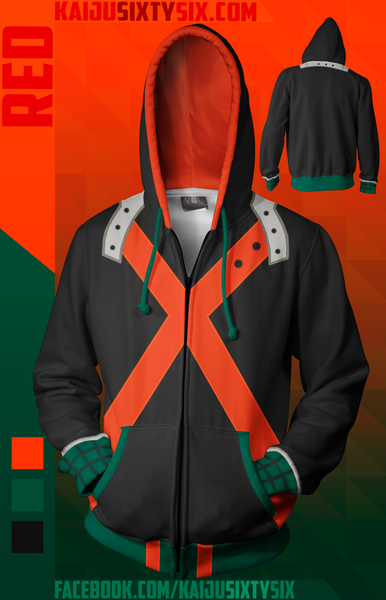 bakugo hoodie