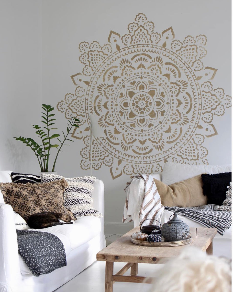 Create an oasis of calm with our mandala – Mandala stencils