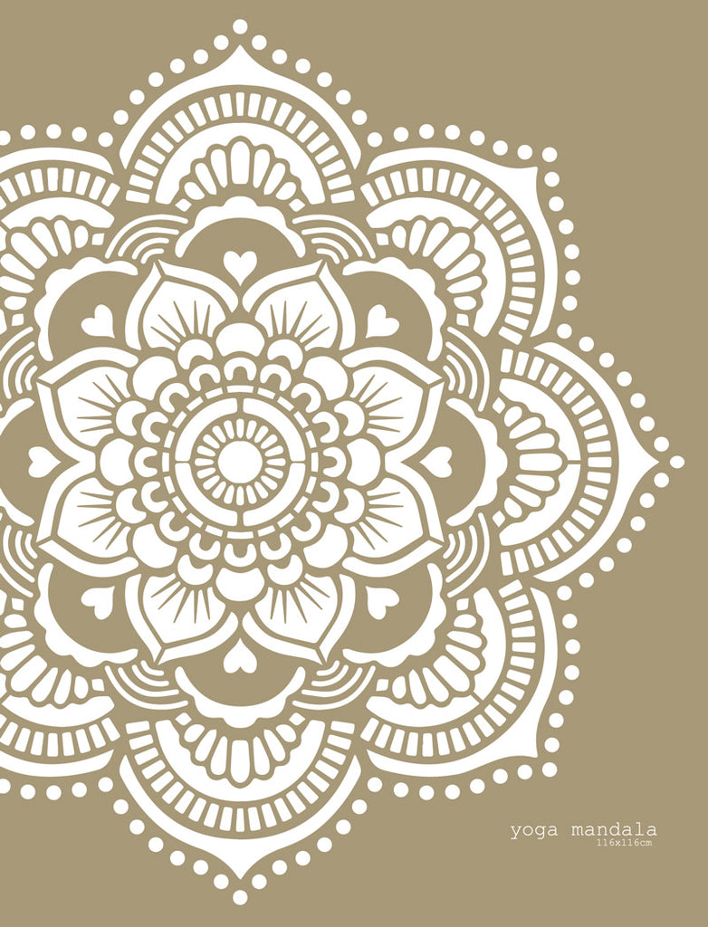 Mandala Flower Design for Yoga Studio | Mandala stencils