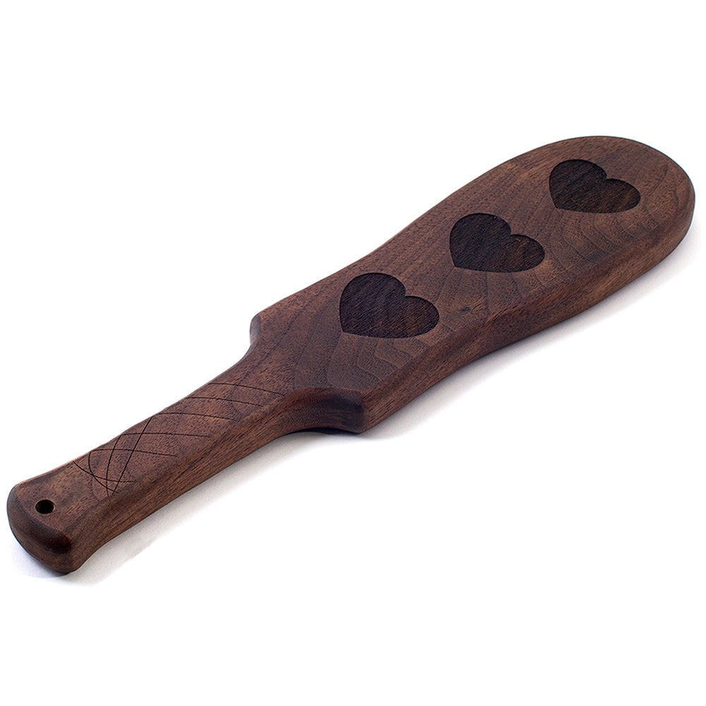 Walnut 14x 3.5 Spanking Paddle – PleasureFactorys