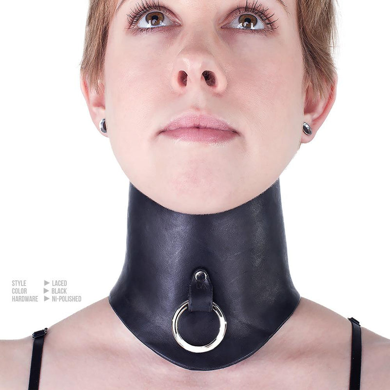 Bdsm Posture Collar Leather Bondage Collar Lvx Supply And Co