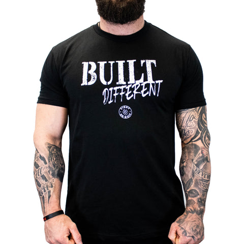 Men's Built Different Tee – Fight or Quit