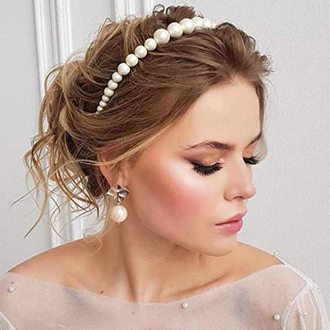 Image result for pearl headband