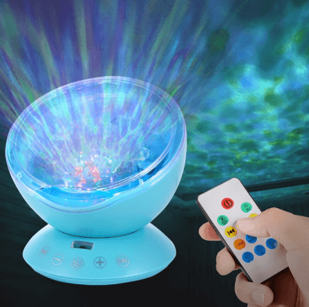 Ocean Wave Or Night Sky Projector Night Light With Music