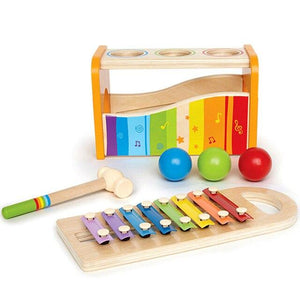 Hammer Ball Xylophone Pound and Tap Bench Hape Wooden Musical ...