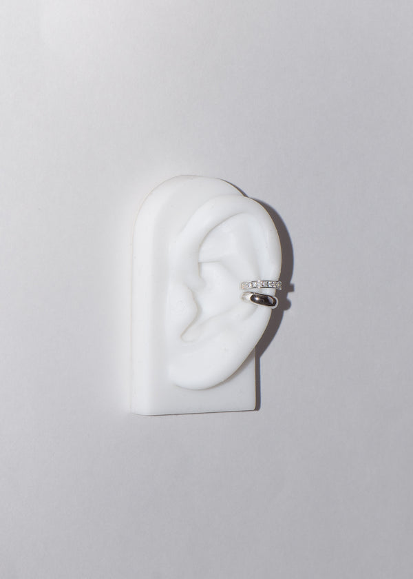 Paloma Ear Cuff in Silver - Renah Jae