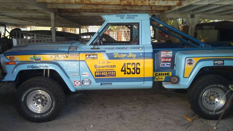 Hot Rod fuel hose on Race truck