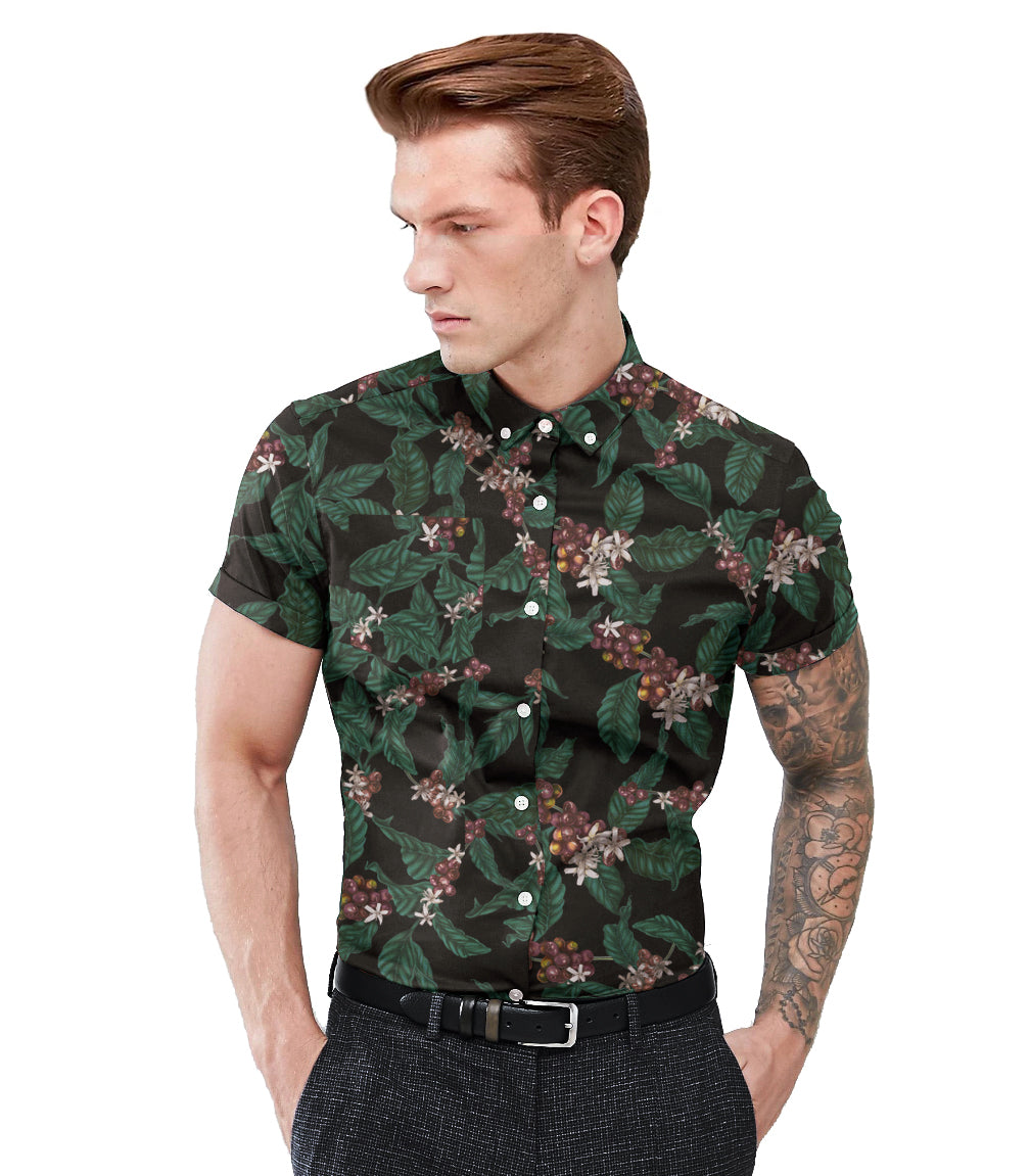 Coffee Blossom Button-Down Shirt – Department of Brewology