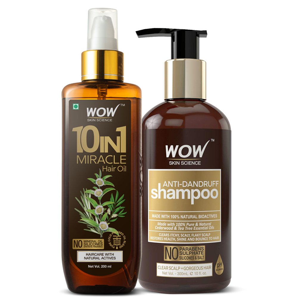 Buy WOW Skin Science Onion Oil Ultimate Hair Care Kit Shampoo  Hair  Conditioner  Hair Oil 1s Online at Best Price  Shampoos