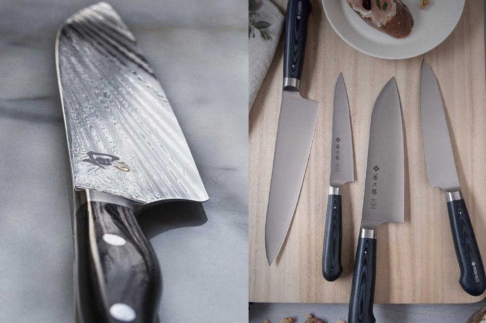 Shan Zu Chef's Knife and Santoku Review ~ Damascus Super Steel and High  Carbon ~ Amy Learns to Cook 