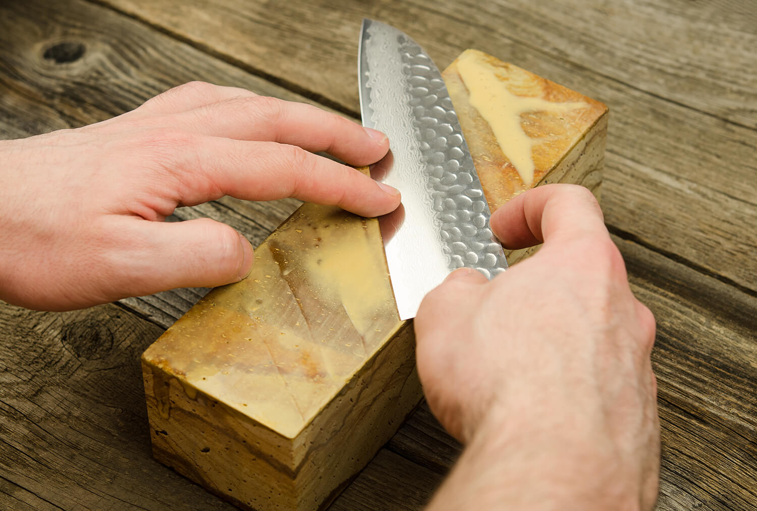 How to Sharpen a Knife With a Whetstone