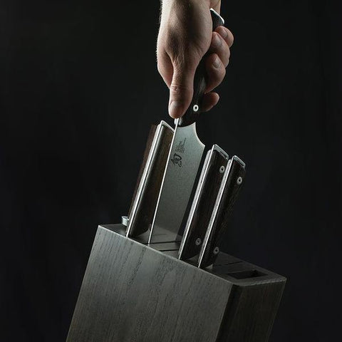 Shun Kai Kanso Knife Block 7 Pc Set