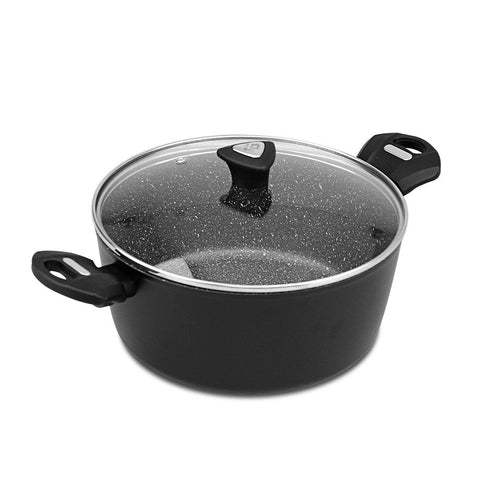 Carl Schmidt Marburg Non-Stick Saucepan Pot Casserole wLid 24cm