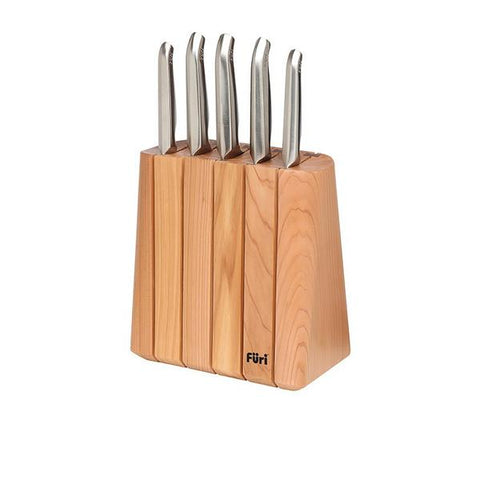 Furi Pro Chamber Vertical Knife Block 6 Pc Set