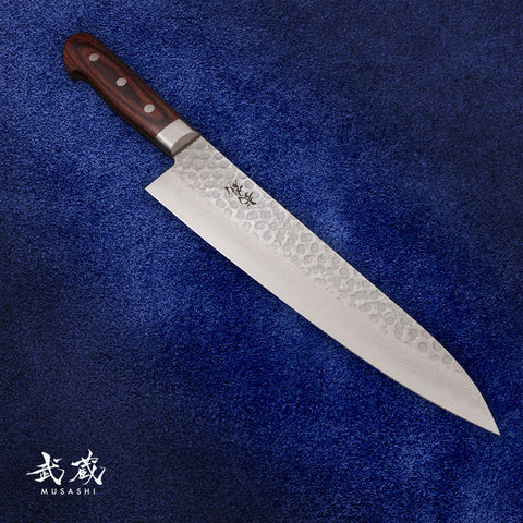 Musashi VG-10 Steel Mahogany Handle Chef Knife 24cm