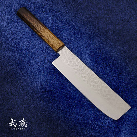 Musashi VG-10 Steel Yaki-Urushi Handle Nakiri Knife 16.5cm