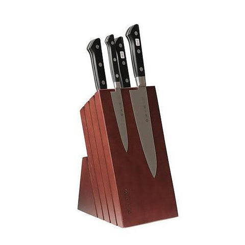 Tojiro Wooden Knife 10 Pc Block with Magnet (Empty)