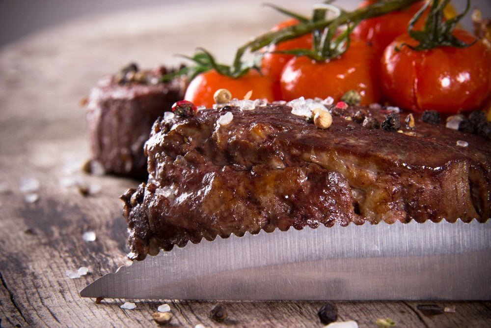 best steak cutting knife - serrated