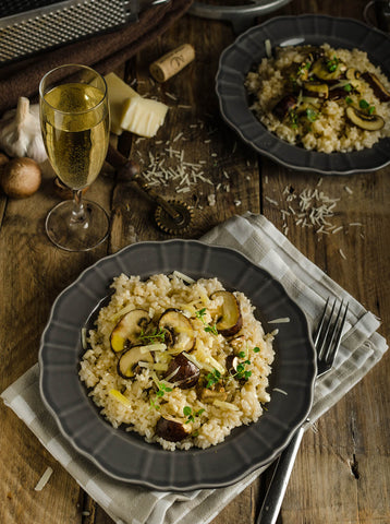 Warm Winter Nights: Creamy Mushroom and Truffle Risotto