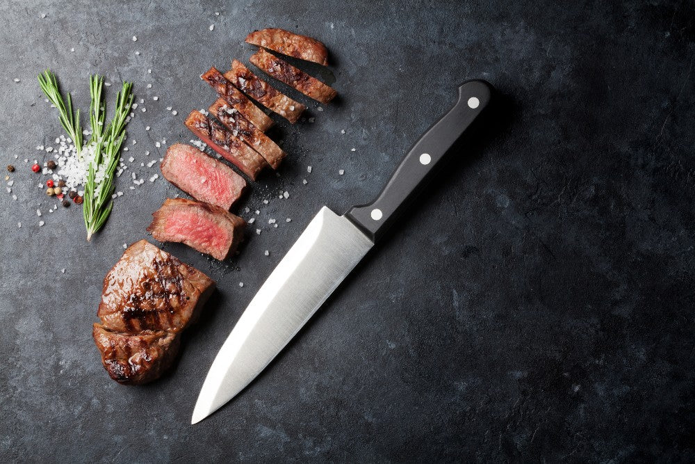 best steak cutting knife - straight edged