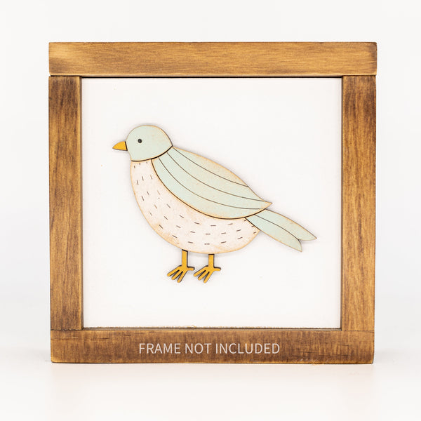 Bird | 6x6 Insert (Size A) | Frame Not Included