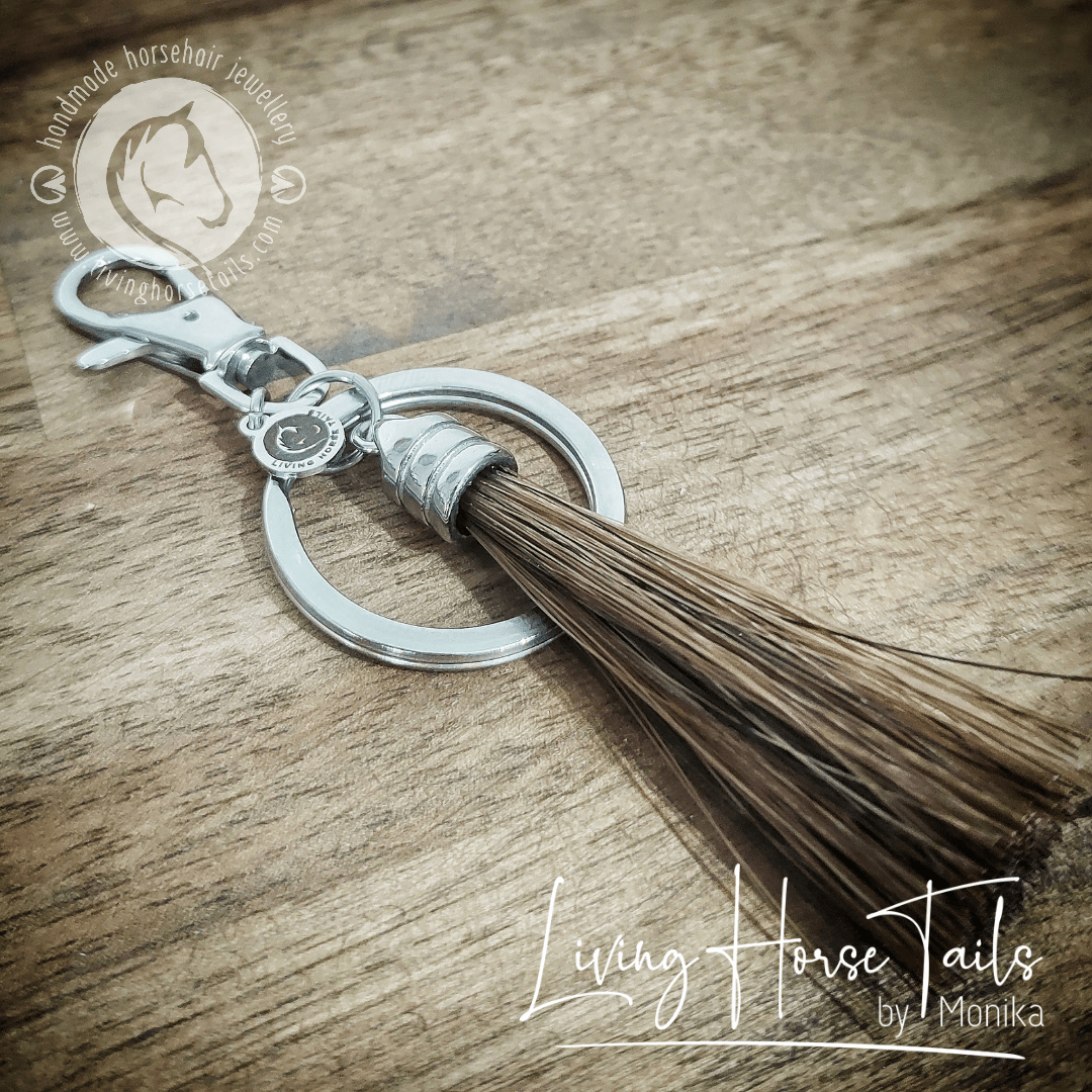 Horse Hair Keychains and Tassels — More Than A Horse Keepsakes