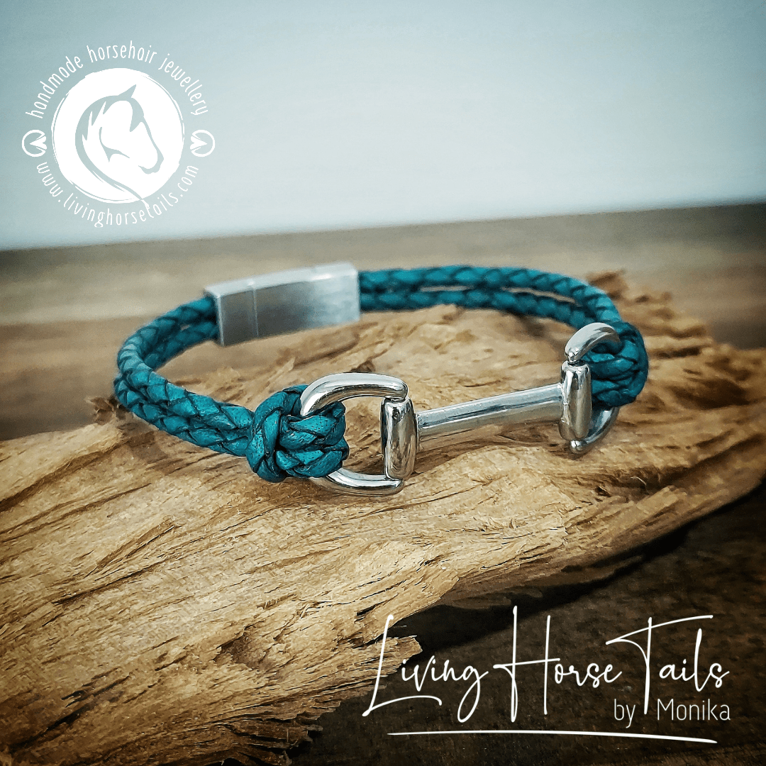 Snaffle Cuff Bridle Leather Bracelet