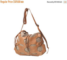 Chic Leather & Fabric Shoulder Travel Designer Handbag, 100% Handmade Designer Bag, Sustainable Leather Designer Bag for Women - CKalderon