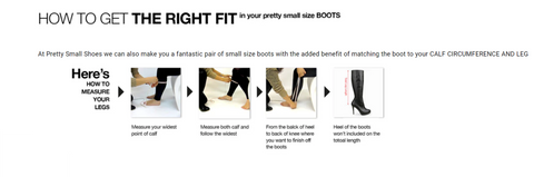 how to measure your boots tailored for petite feet