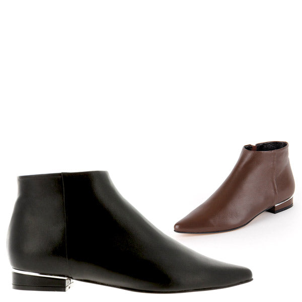 minimalist ankle boots