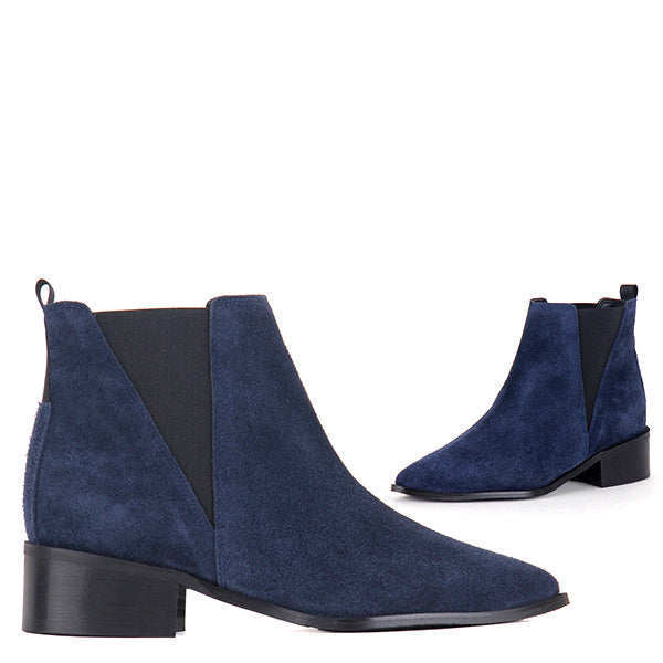 USA Size ankle boots kings road Navy 