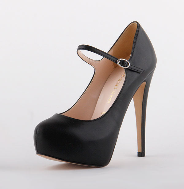 sexy librarian style prom party heel mary jane | Pretty Small Shoes