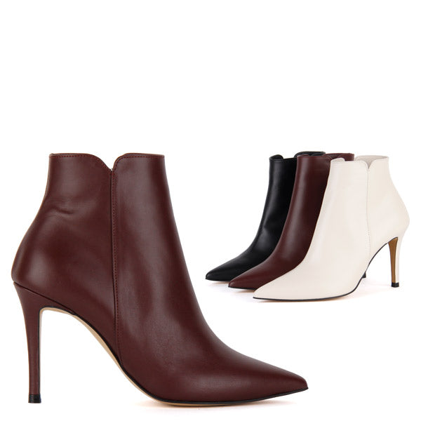 dressy boots with low heel