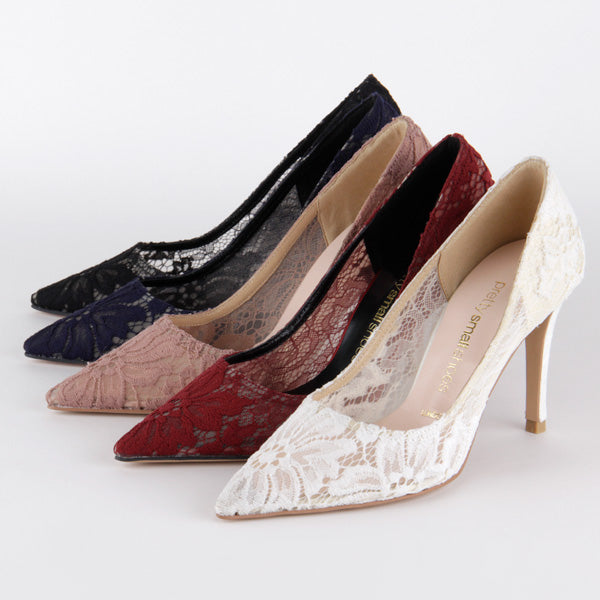 lace fabric shoes