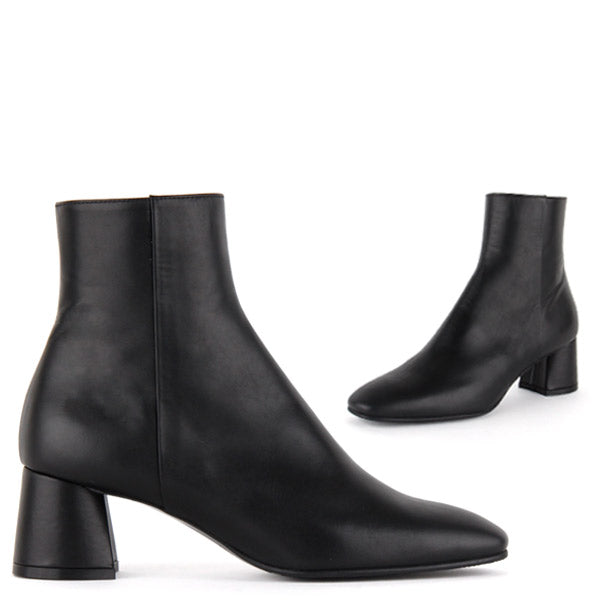 small black ankle boots