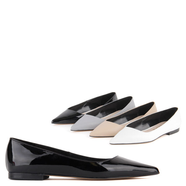 pointed flat shoes uk