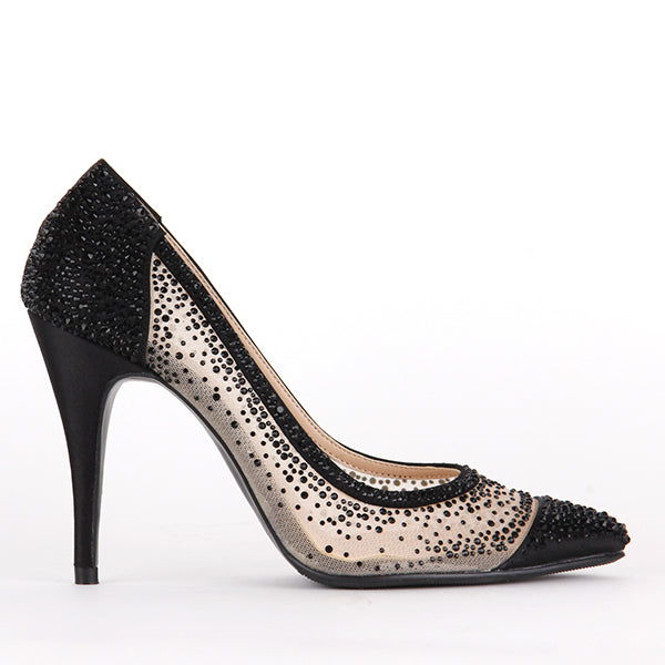 Petite High Heel Occasion Shoe Sparkles Wedding Style - Maxwell - by ...