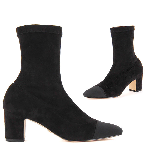 Suede Ankle Hugging Boots 