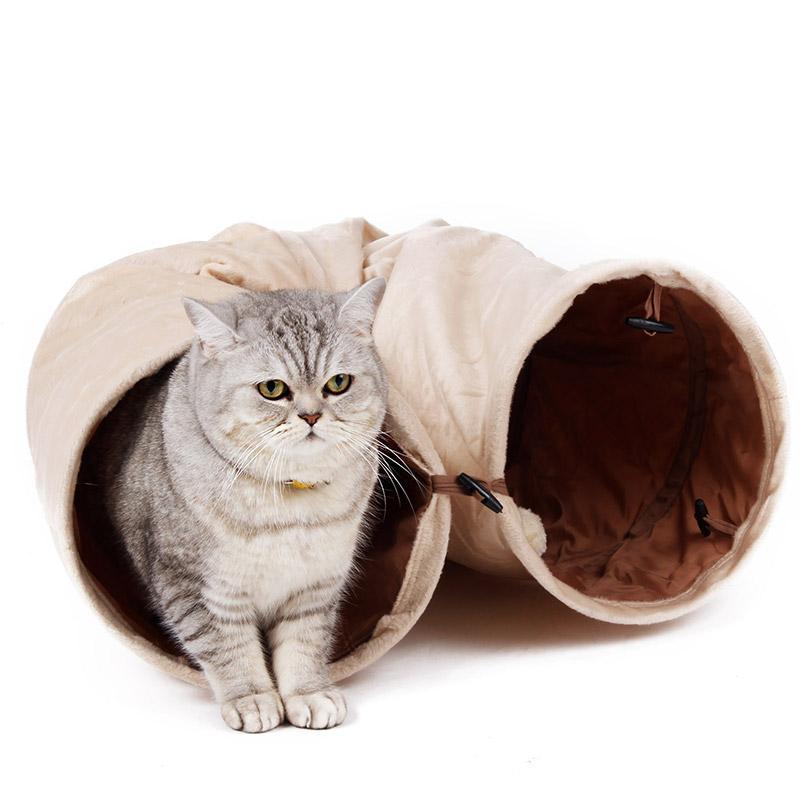 Tunnel Pliable Pour Chat Diametre 28cm Bonheur De Chat