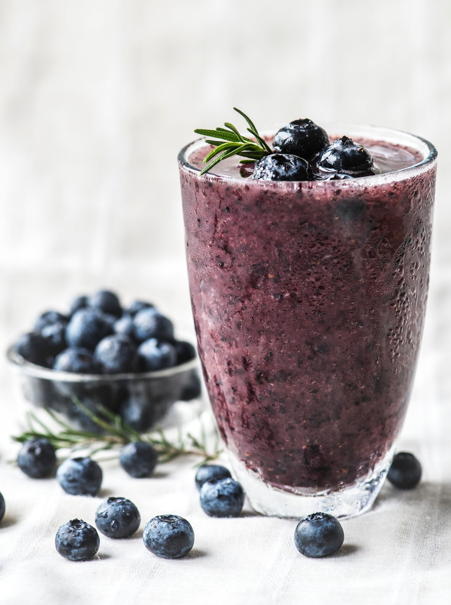 Post workout snack - berry smoothie