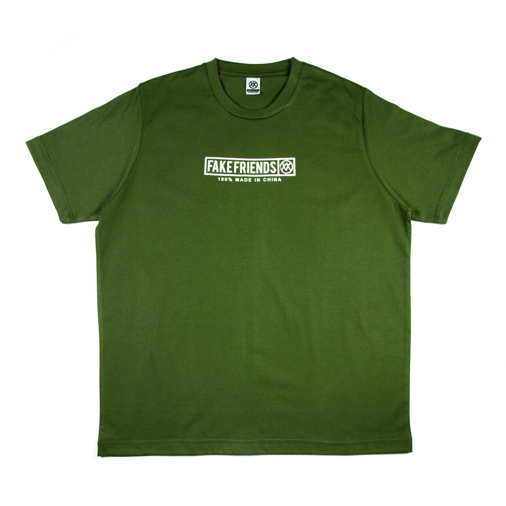  FF  Box Logo  T shirt Olive Common Ground Philippines