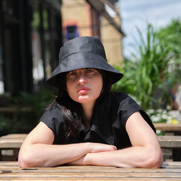 Black Bucket Hat – Kate Sheridan