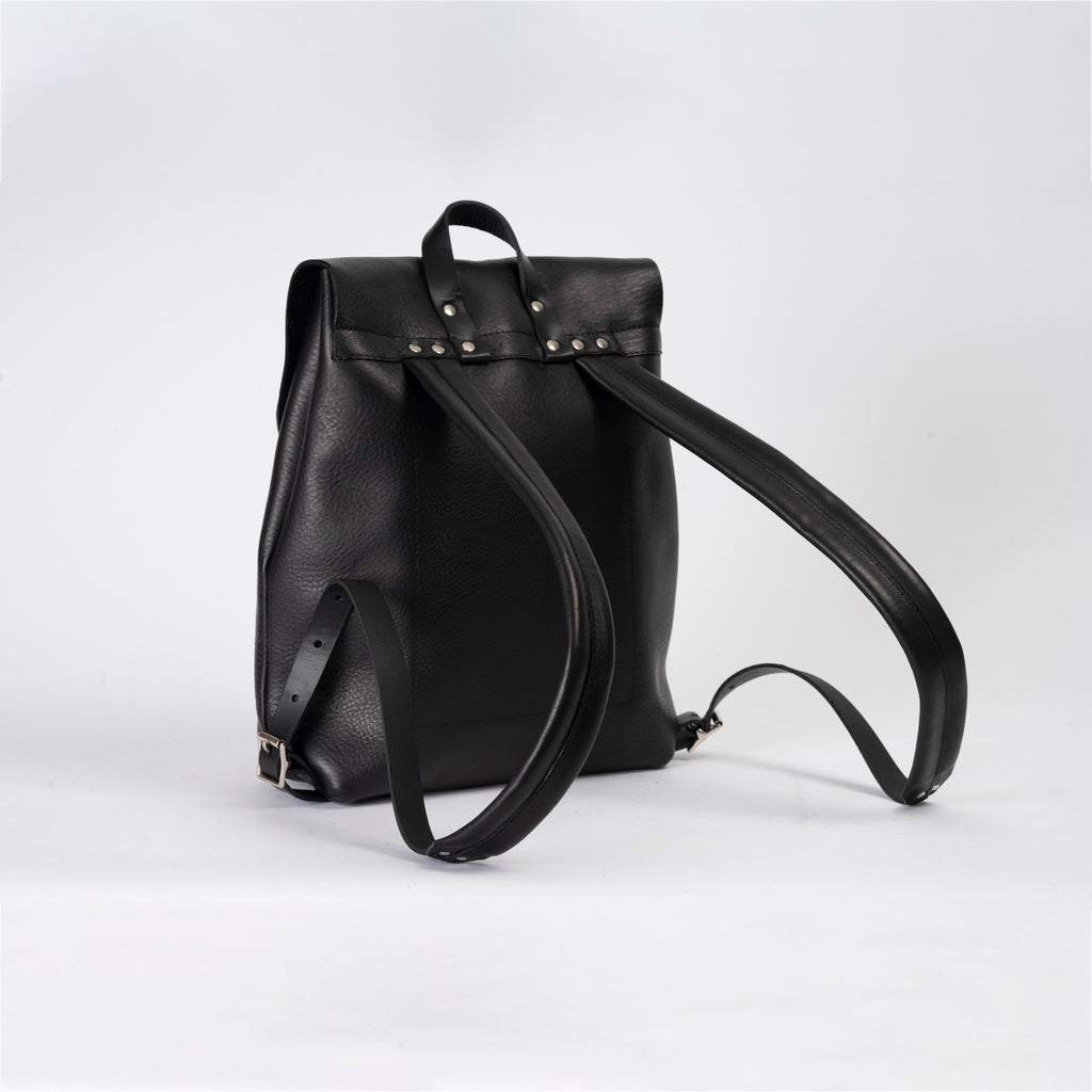 Black Small Tab Rucksack – Kate Sheridan