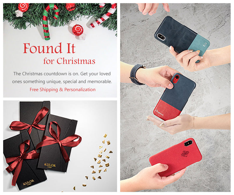 Winter Sale - Personalized iPhone and Samsung Leather Cases