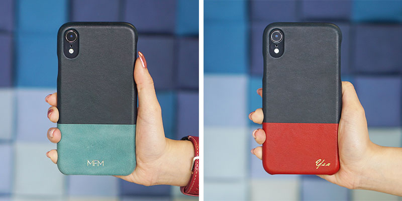 leather iphone xr cases