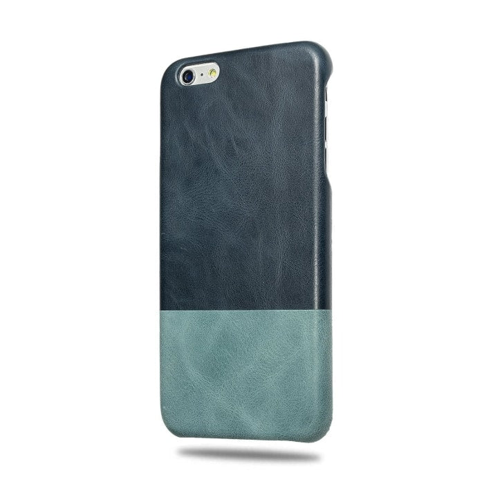Schaap Aantrekkingskracht Hollywood Personalized Peacock Blue iPhone 6 Plus / 6s Plus Leather Case - Kulör Cases