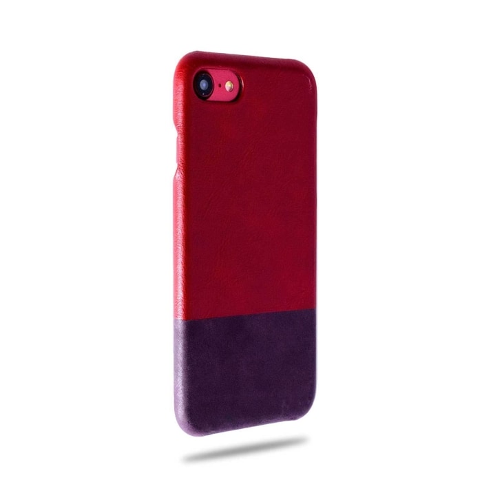 Personalized Red Purple Iphone Se2 Iphone 8 Iphone 7 Leather Case Kulor Cases