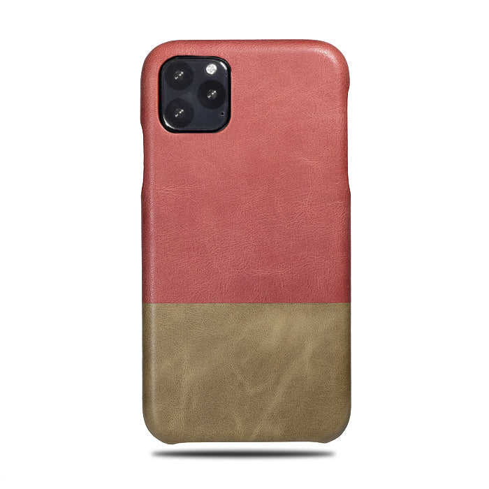 Personalized Rosewood Pink Sage Green Iphone 11 Pro Max Leather Case Kulor Cases